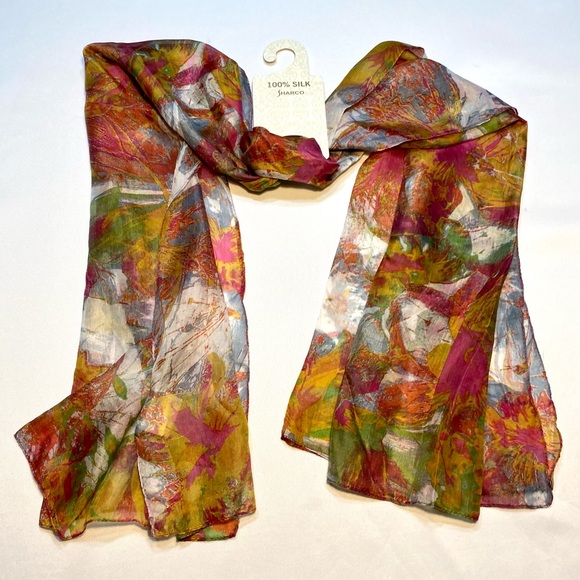 Sharco Accessories Silk Scarf By Sharco 37 X 7 Poshmark